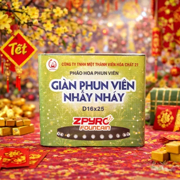 Giàn Nhấp Nháy D16x25 Z121 (Loại 25 Ống)