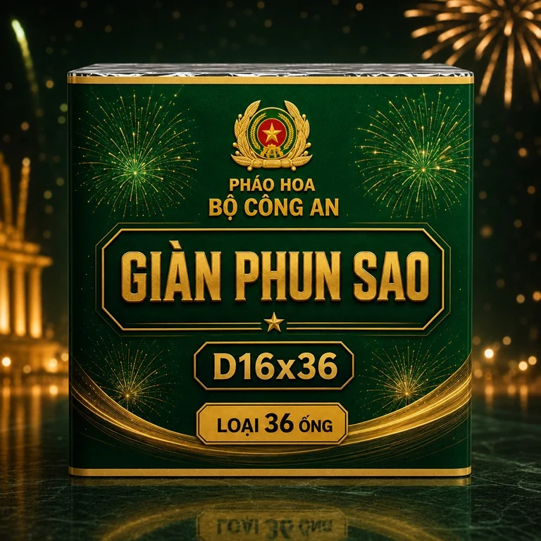 Giàn Phun Sao D16x36 (Loại 36 ống phóng)