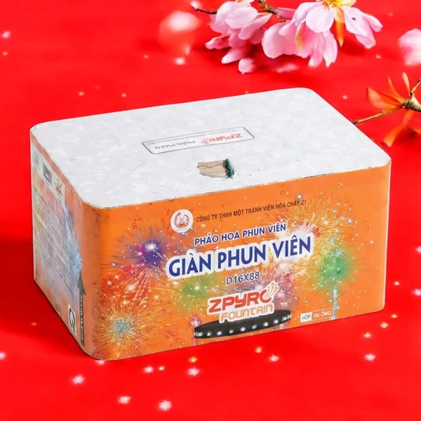 Giàn Phun Viên D16x88 Z121 (Loại 88 Ống)