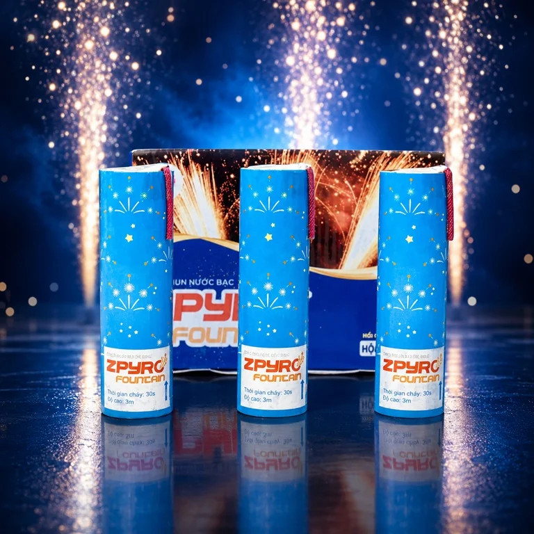 Ống Phun Nước Bạc Ngoài Trời Z121