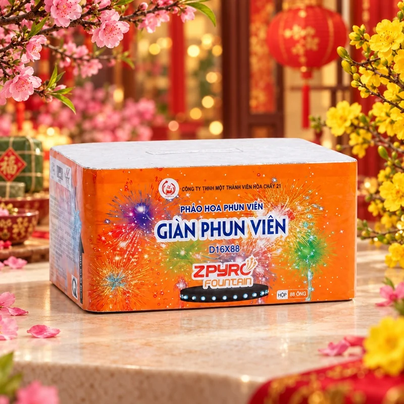 Giàn Phun Viên D16x88 Z121 (Loại 88 Ống)